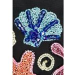 Oceanus Marissa Bikini Bottoms in Multicolor Medium New Womens Swimsuits Black Photo 3