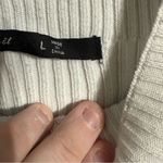 Roma Gray Cowl Neck Sweater with Strappy Sleeves Size undefined Photo 3