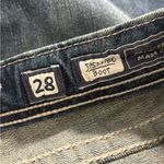 Buckle Miss me  Y2K 2000s beaded embroidered bling cross wings size 29x34.5 long Photo 9