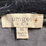 Umgee  Womens Oversized Velvet Button Up Top Size 1X Loose Artsy Relaxed Holiday Photo 5