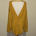 Free People women’s XS untamed gold shimmy shake top Photo 3