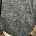 Ann Taylor  Notched One Button Peplum Blk Grey Blazer Wool Blend size 14 NEW NWT Photo 11