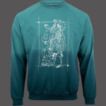 Critical Role Oracle Of The Moon Tarot Crewneck Sweatshirt Green 2XL NWT IN PKG Size 2X Photo 0