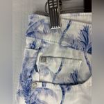 Tommy Bahama Clam Digger 8 Blue and White Jeans Shorts Photo 5