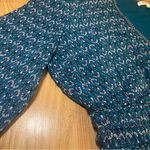 Max Studio Women Size S Boho V-Neck Fit & Flare Tiered Short Dress Long Sleeve Photo 8