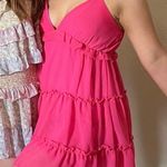 GAL Clothing Hot Pink Mini Dress Photo 0
