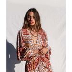 Jen's Pirate Booty Jen’s Pirate Booty Boho Roma La Perouse Dress in Roma Gold Size Medium Photo 3