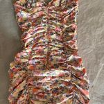 strangers&lovers Satin Bow Dress Photo 5