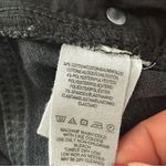 Free People Denim Women’s Size 26 Black Wash Rita Raw Edge Cropped Flare Jeans Photo 6