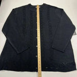 Woman Within White Cardigan Sweater Sz 2X Button Front Crew Neck Lightweight Photo 10