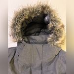 The North Face  Women Heather Gray Removable Hood Artic Parka II 550 Dryvent NWOT Photo 13
