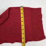 Dragonfly Red Knit Bamboo Scarf Wear 6 Different Ways Buttons Birch Wood Trading Photo 8