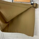 Vintage NY & Co. New York & Company Tan Wrap Skirt Size 10 Photo 6