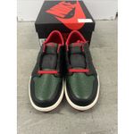 Jordan Air  1 Retro OG Low Black Gorge Green White Women's Size 8 Leather Photo 4