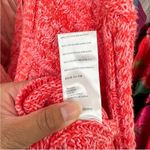 Anthropologie  Pilcro Jasmine Pullover Sweater Red Pink Marled Crew Neck NEW XS Photo 5