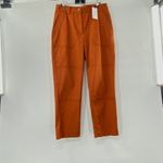 NEW Derek Lam 10 Crosby Therese Straight Leg Pants Cinnamon Size 14 Curvy $375 Brown Photo 4