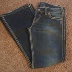 Silver Jeans Frances 22" flare bootcut denim blue jeans Photo 0