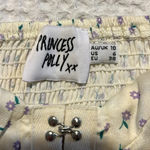 Princess Polly  Womens Allison Yellow Cropped Top A912 Photo 2