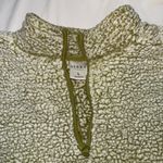 Serra  Sage Green Sherpa Fleece 1/2 Zip Size Large Photo 2