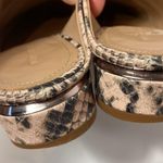 Pour La Victoire  Sebina snakeskin print leather mules size 7 Photo 3