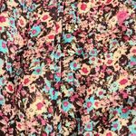 AFRM Nordstrom Floral Long Sleeve Bodysuit Black Multi XS NEW Photo 6