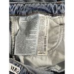 ZARA  Jeans Women's Size 8 Blue Mid Rise Straight Leg Raw Hem Denim Photo 4