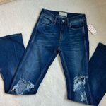 Free People  Distressed Flare Denim Photo 1