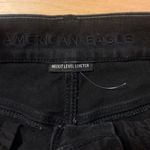 American Eagle Curvy High Rise Black Denim Skirt Photo 2