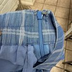 Scottish house Blue Plaid Skirt with Belt size M Size M Photo 9