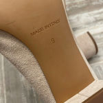 Everlane  The Day Heel Suede Leather Cream Photo 9