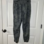 LOFT Camo Jogger Pants High Rise Women's Size S Cotton Lyocell Green Photo 1