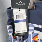 Callaway Golf Skirt Blue White Geometric Print Sporty Active Extra Large New Photo 4