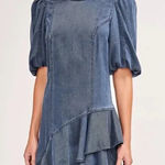 Amur Women's Blue Denim Emery Knee‎ Length Dress size 2 Photo 0