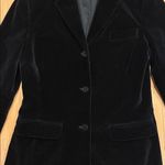 The Limited  Velvet Blazer Black Tailored Jacket Size Small Photo 1