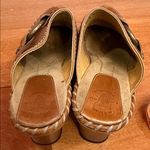 Frye  Women’s Charlotte Ring Brown Distressed Heeled Clogs Mule Shoes Size 5.5 Photo 8