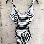 Boden Talamanca Striped One Piece Bathing Suit, Navy/ White Size 6 Photo 3