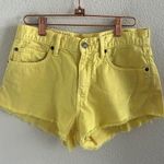 Ralph Lauren  Denim & Supply Vintage Cut Off Shorts Yellow 26 Photo 0