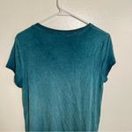 Cable & Gauge Sport V-Neck T-Shirt Turquoise Mineral Wash M Photo 7