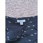 Jigsaw Black White Dashes Chiffon Midi Skirt Viscose 4 Whimsical Academia Preppy Photo 3