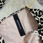 Something Navy  Classic Ribbed Bandeau Brown Ganache Leopard bikini set Photo 3