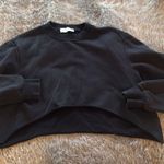 All Things Golden Cropped Black Crewneck Size XS Photo 1