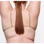 SKIMS  Size 2X Micro Cording String Triangle Bra SIENNA BR-TRI-1405 NWT Photo 5