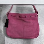 Diane Von Furstenberg  DVF Pink Vibrant Boho Style Silk Assets! Leather Suede NWT Photo 1