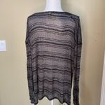 Free People We the Free /  Lightweight Striped Sweater Top - size small Photo 2