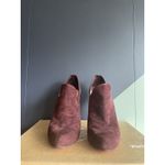 Christian Louboutin  Duegueclina 100 Veau Velours Booties, Plum, Size 37 Photo 4