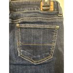 American Eagle  Outfitters Women's Dark Wash Stretch Straight Leg Jeans Size 4 Photo 5