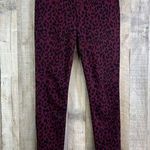 Sanctuary Social Standard by  Ankle Skinny Size 4 Wine & Black cougar pri… Photo 0