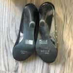 Michael Michael Kors Studded 4” Heels Black Patent Leather Pumps Tie Fro… Size 7 Photo 6