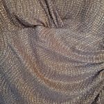 Ralph Lauren Lauren  Brown V Neck Cinched Side‎ Dress Size 10 Photo 4