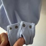 Abercrombie & Fitch Soft Collection Periwinkle Blue High Neck Bodysuit Cute Back Photo 6